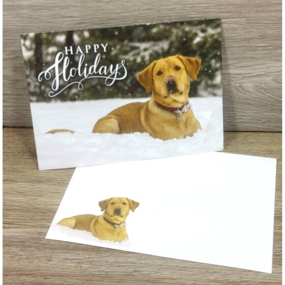 Happy Holidays Pets Dogs Lover Christmas Blessings Holiday Seasons Greeting Card - Picture 3 of 5